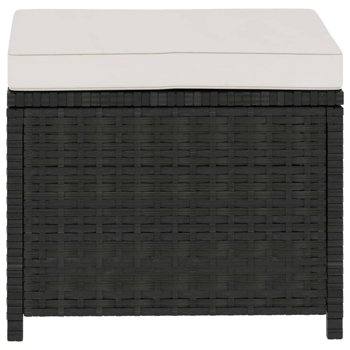 Set Mobilier De Grădină Cu Perne, 5 Piese, , Poliratan