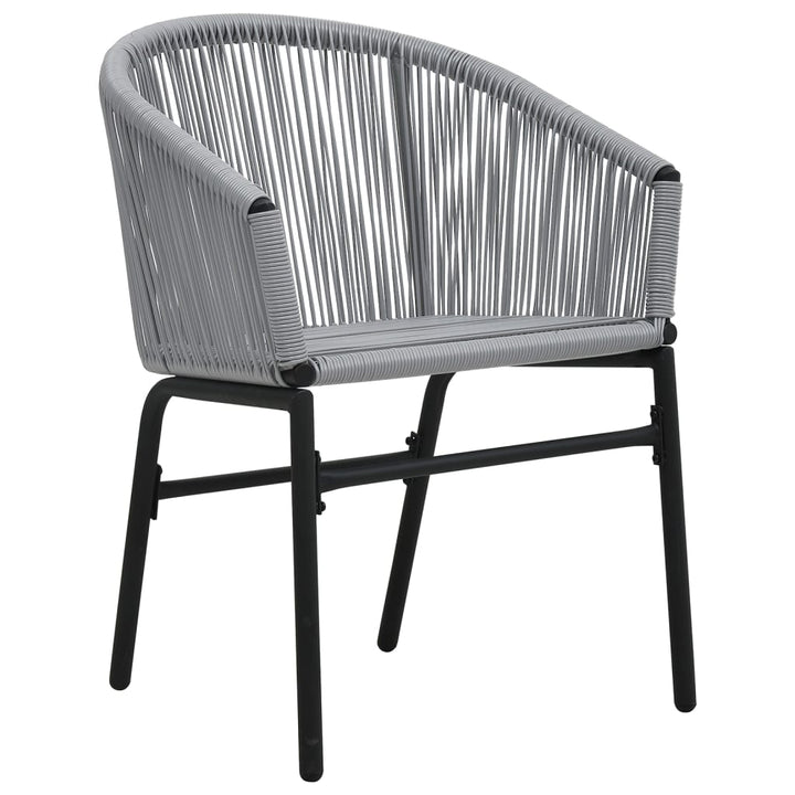 Set Mobilier De Bistro Cu Perne, 3 Piese, , Ratan Pe