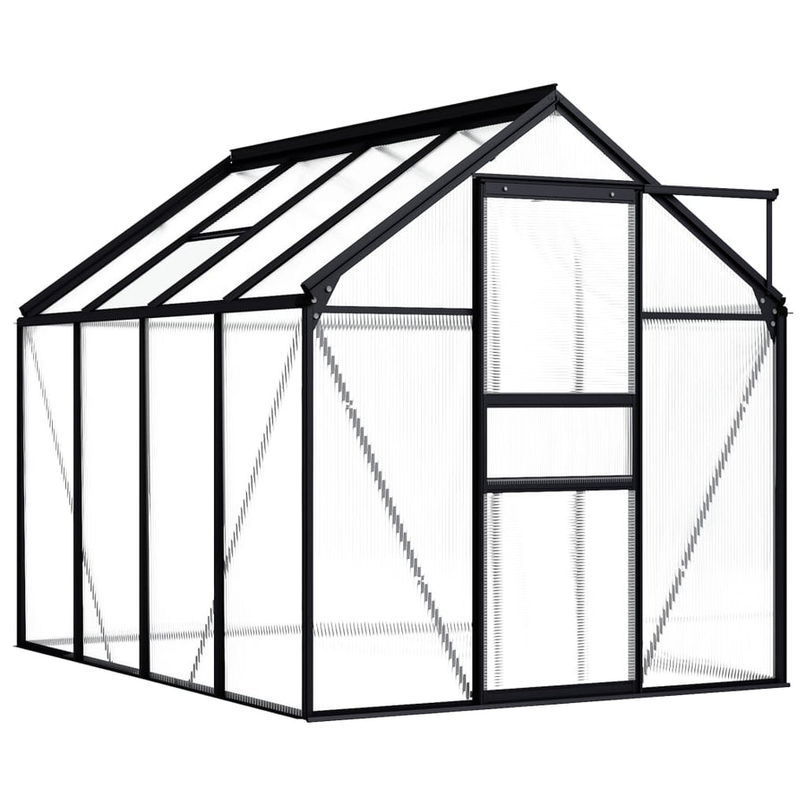 Seră, Antracit, 4,75 M², Aluminiu
