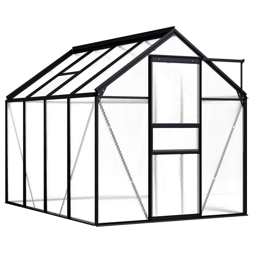 Seră, Antracit, 8,17 M², Aluminiu