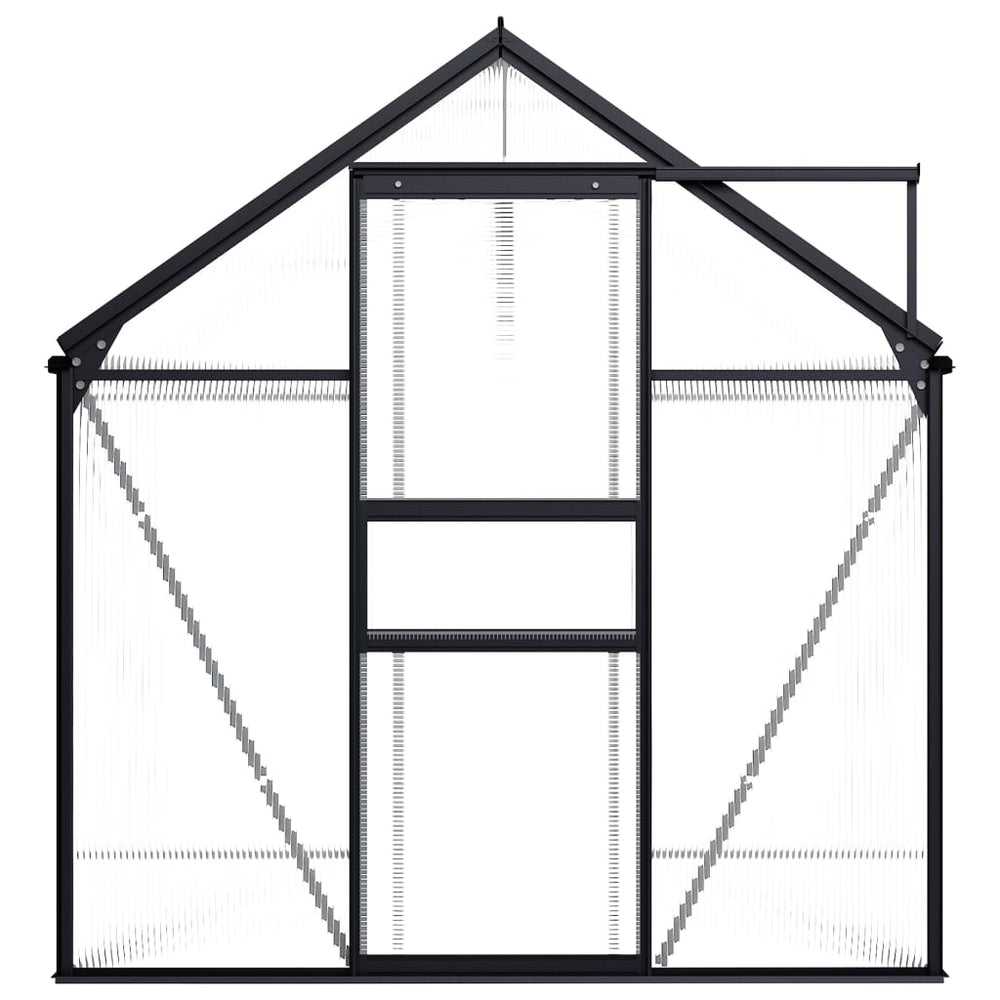 Seră, Antracit, 4,75 M², Aluminiu