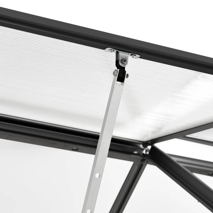 Seră, Antracit, 4,75 M², Aluminiu