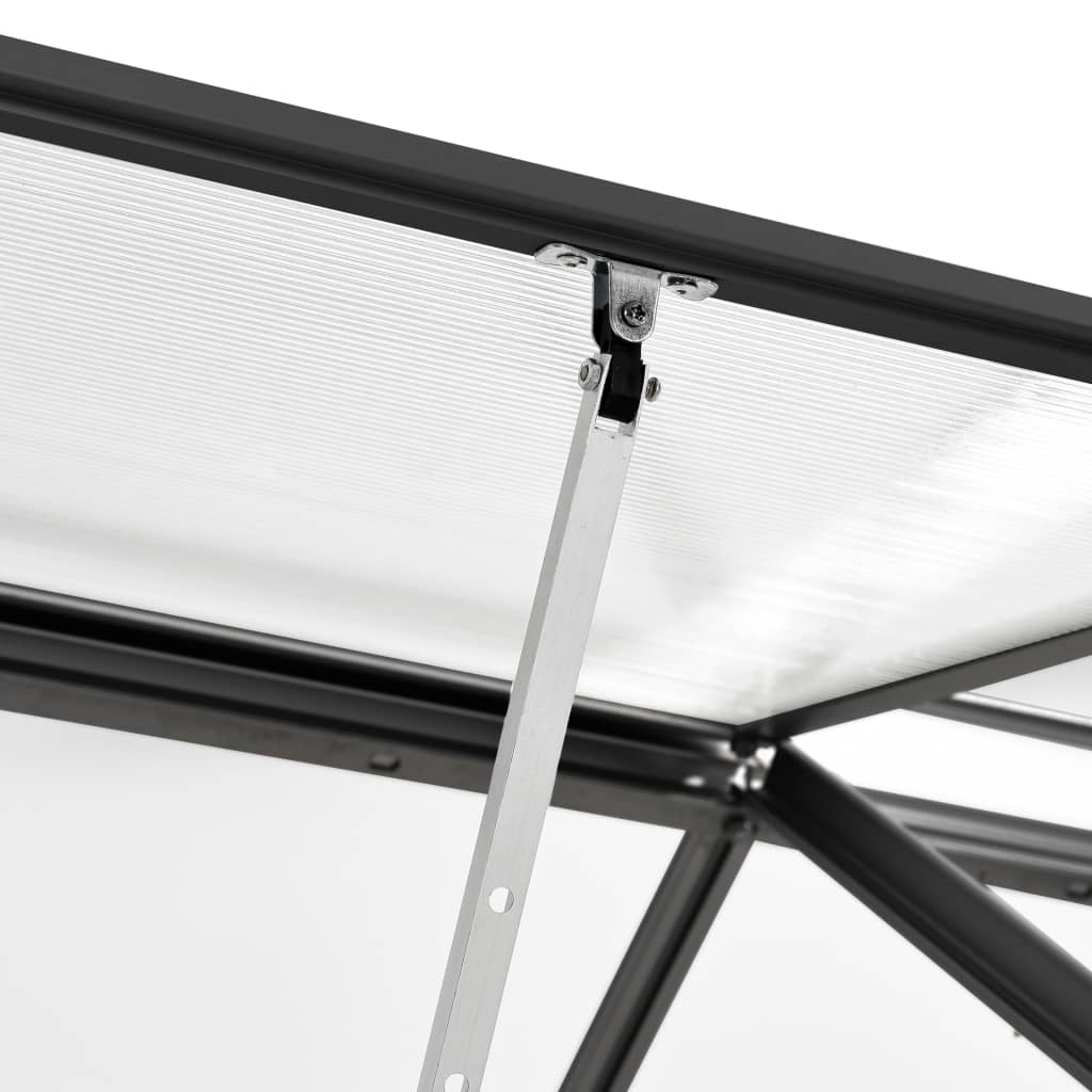Seră, Antracit, 8,17 M², Aluminiu