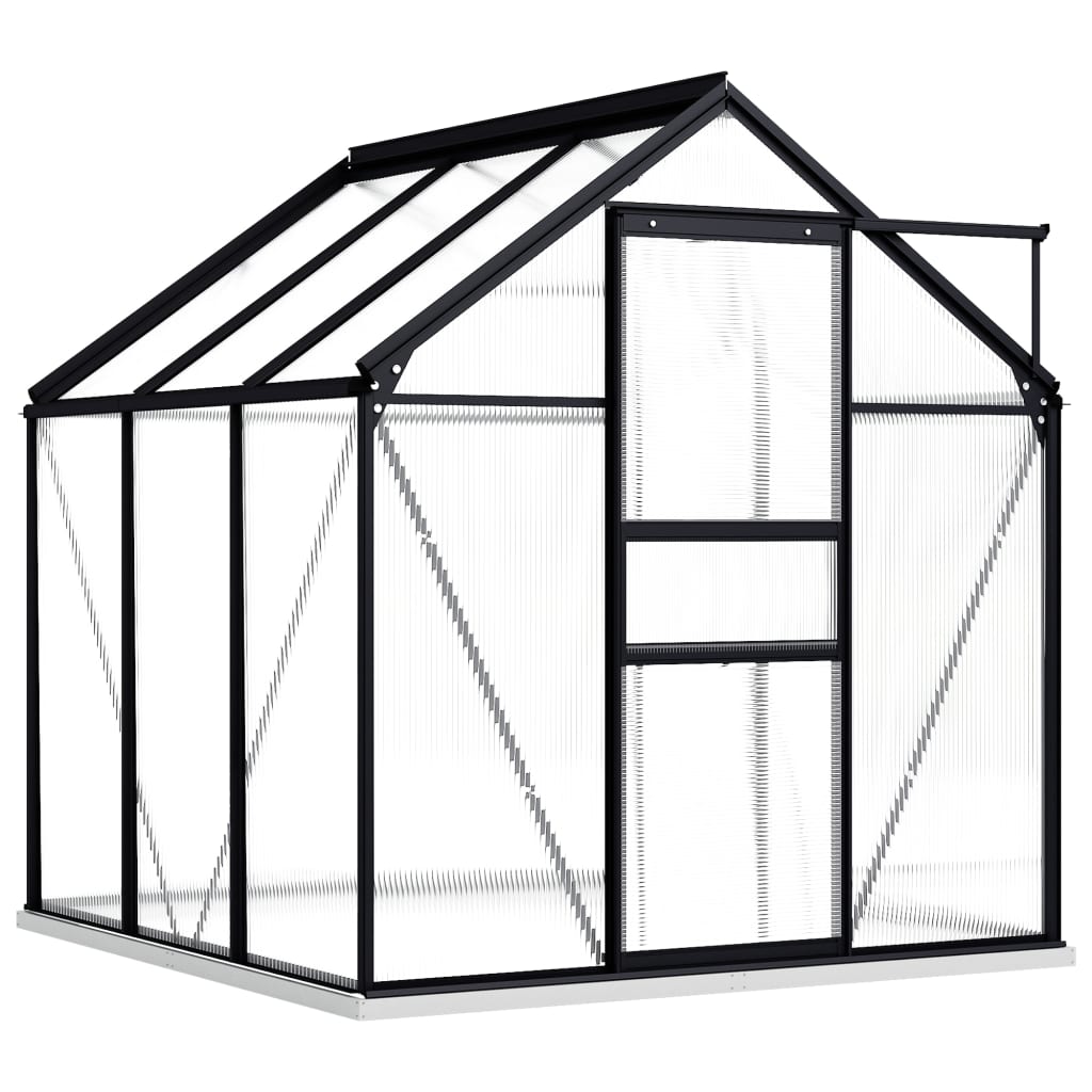 Seră Cu Cadru De Bază, Antracit, 3,61 M², Aluminiu