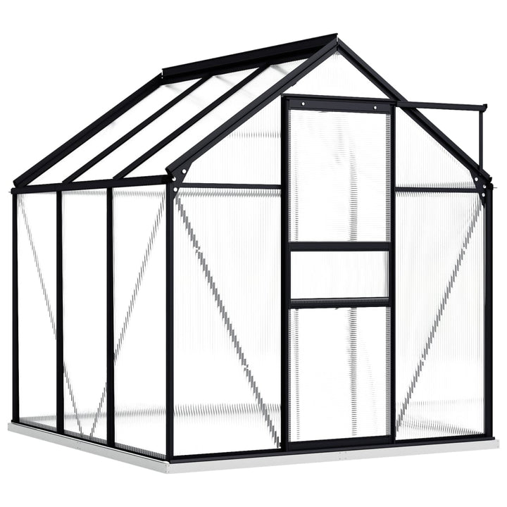 Seră Cu Cadru De Bază, Antracit, 3,61 M², Aluminiu