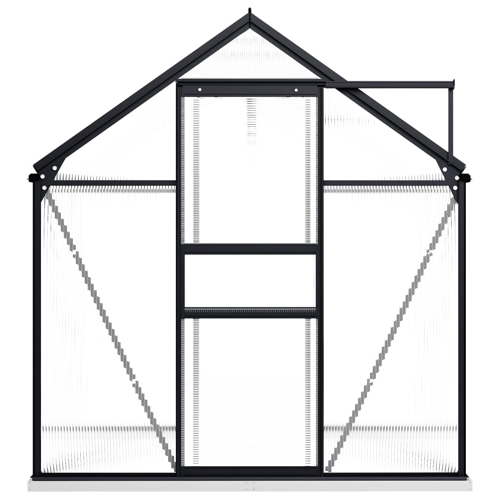 Seră Cu Cadru De Bază, Antracit, 3,61 M², Aluminiu