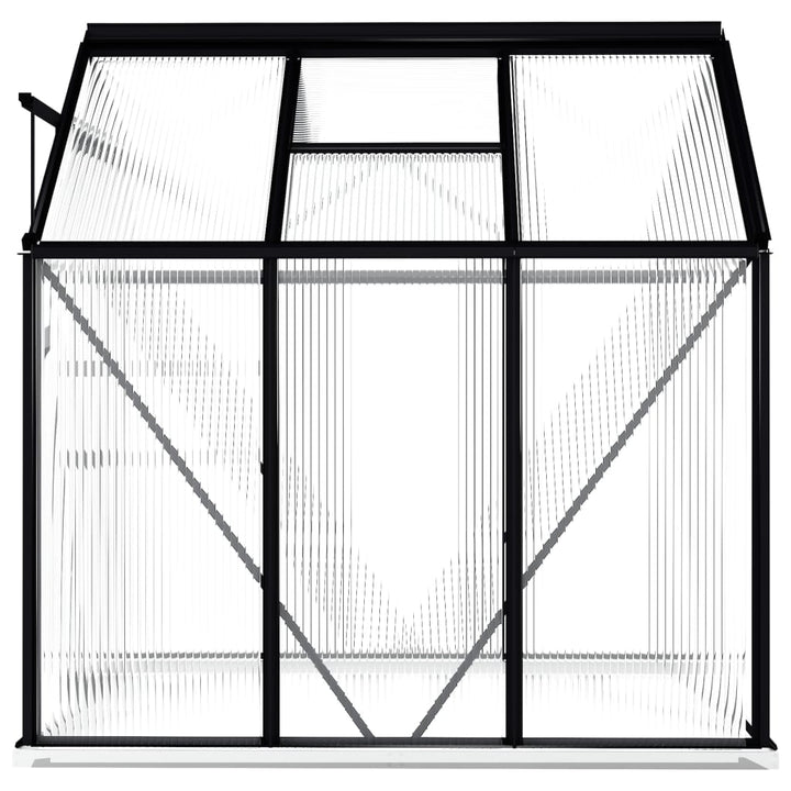Seră Cu Cadru De Bază, Antracit, 3,61 M², Aluminiu