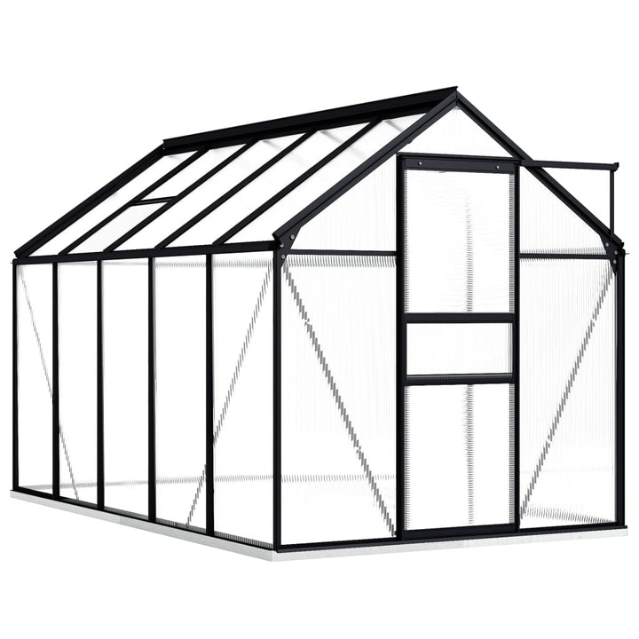 Seră Cu Cadru De Bază, Antracit, 3,61 M², Aluminiu