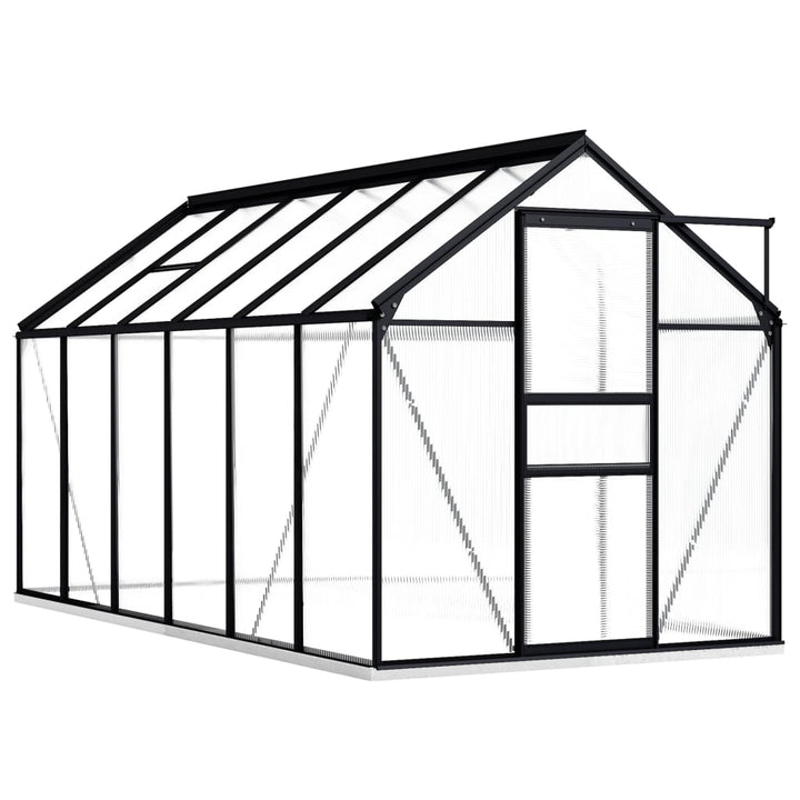 Seră Cu Cadru De Bază, Antracit, 3,61 M², Aluminiu