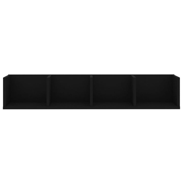 Raft De Perete Pentru Cd-Uri 100X18X18 Cm Lemn Prelucrat