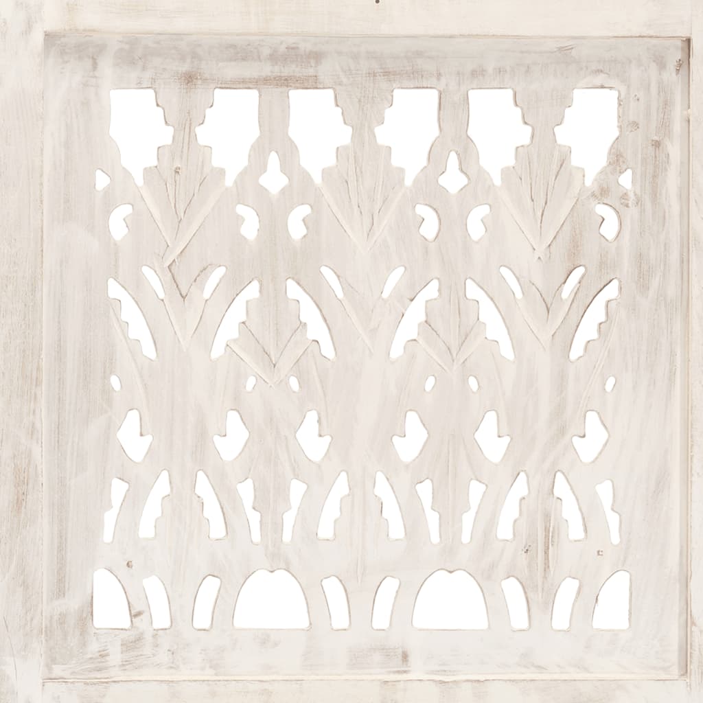 Paravan Cameră Sculptat Manual 5 Panouri 200X165 Cm Mango