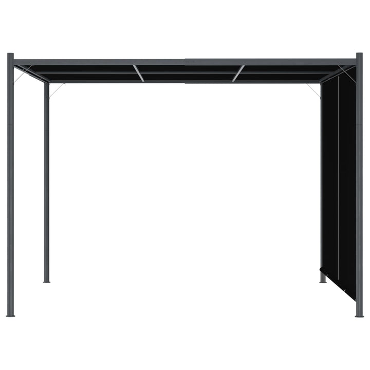 Pergolă De Grădină Cu Acoperiș Retractabil, , 3 X 3 M