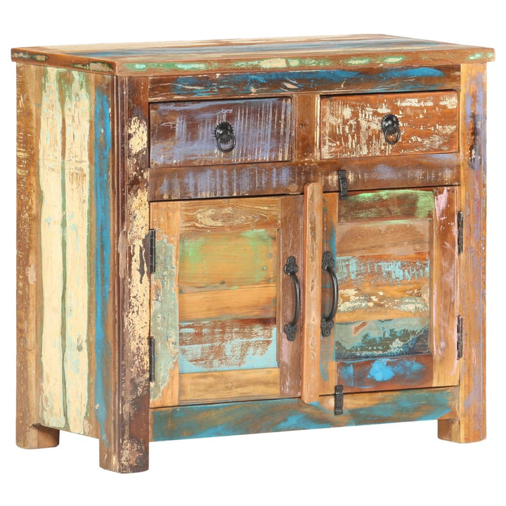 Servantă, 70 X 35 X 65 Cm, Lemn Masiv Reciclat