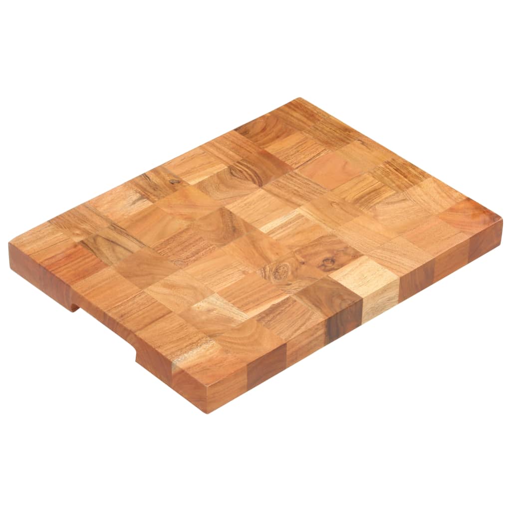 Placă De Tocat, 50 X 34 X 3,8 Cm, Lemn Masiv De Acacia
