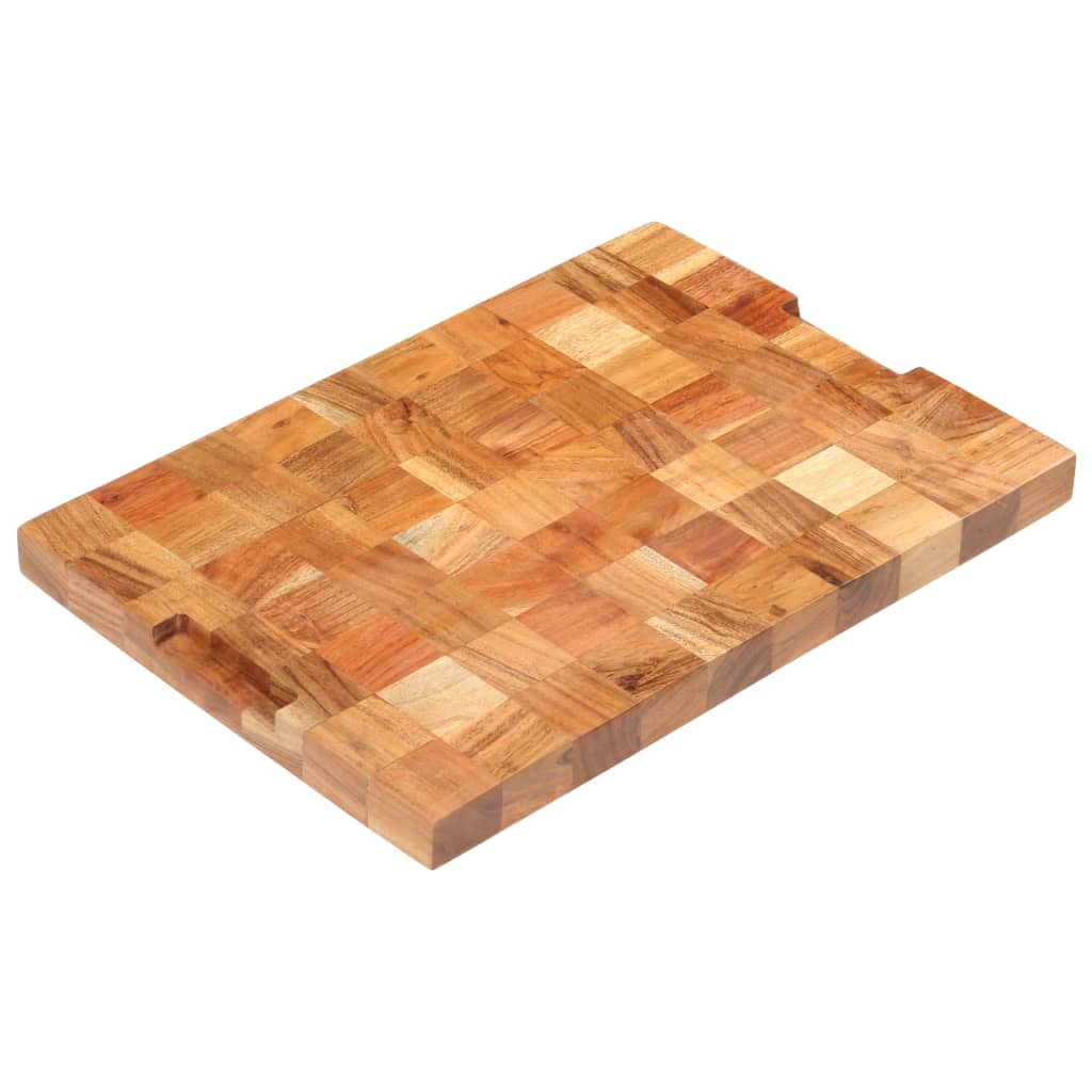 Placă De Tocat, 50 X 34 X 3,8 Cm, Lemn Masiv De Acacia