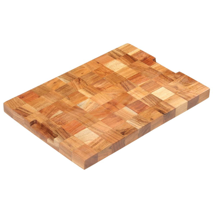 Placă De Tocat, 50 X 34 X 3,8 Cm, Lemn Masiv De Acacia