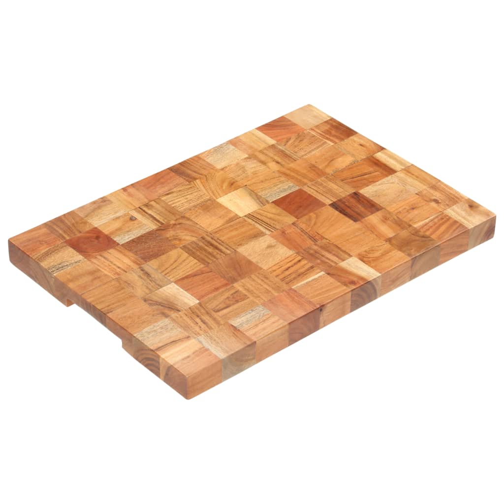 Placă De Tocat, 50 X 34 X 3,8 Cm, Lemn Masiv De Acacia