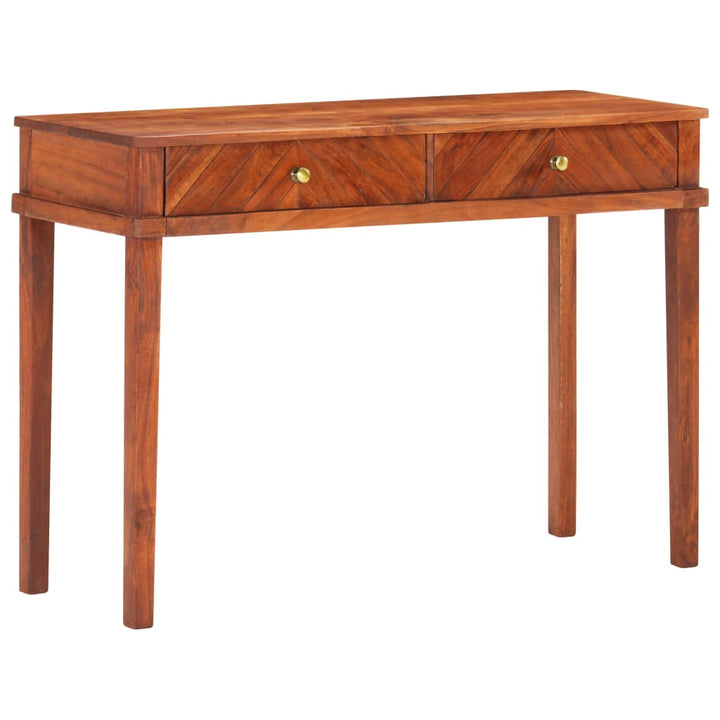 Dulap Consolă, 110 X 40 X 76 Cm, Lemn Masiv De Acacia