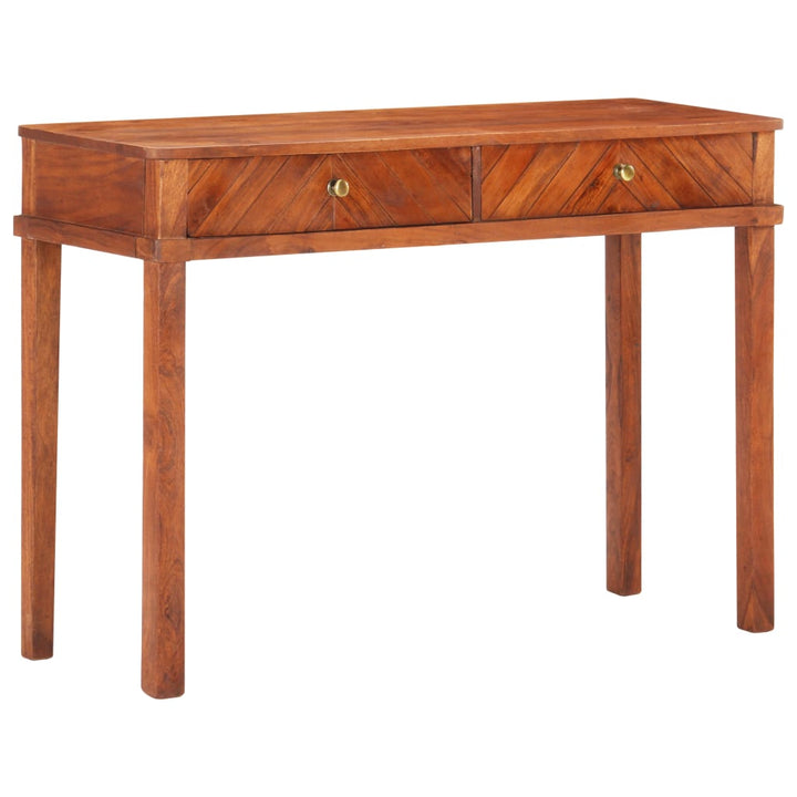 Dulap Consolă, 110 X 40 X 76 Cm, Lemn Masiv De Acacia