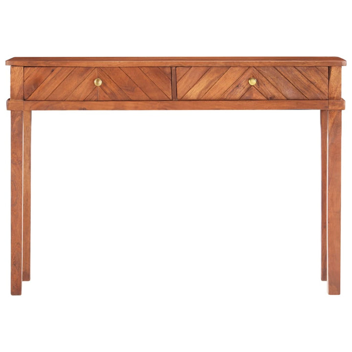 Dulap Consolă, 110 X 40 X 76 Cm, Lemn Masiv De Acacia