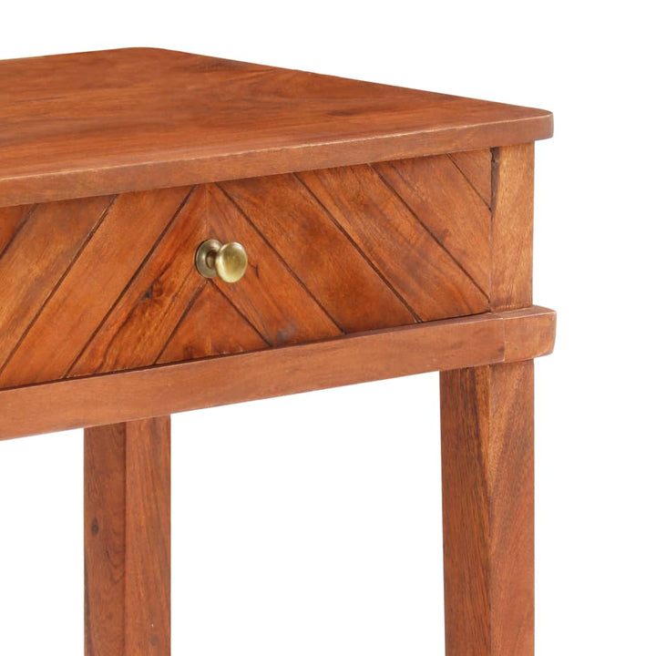 Dulap Consolă, 110 X 40 X 76 Cm, Lemn Masiv De Acacia