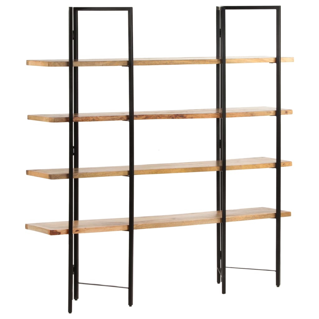 Bibliotecă Cu 4 Niveluri, 160X35X, Lemn Masiv De Mango