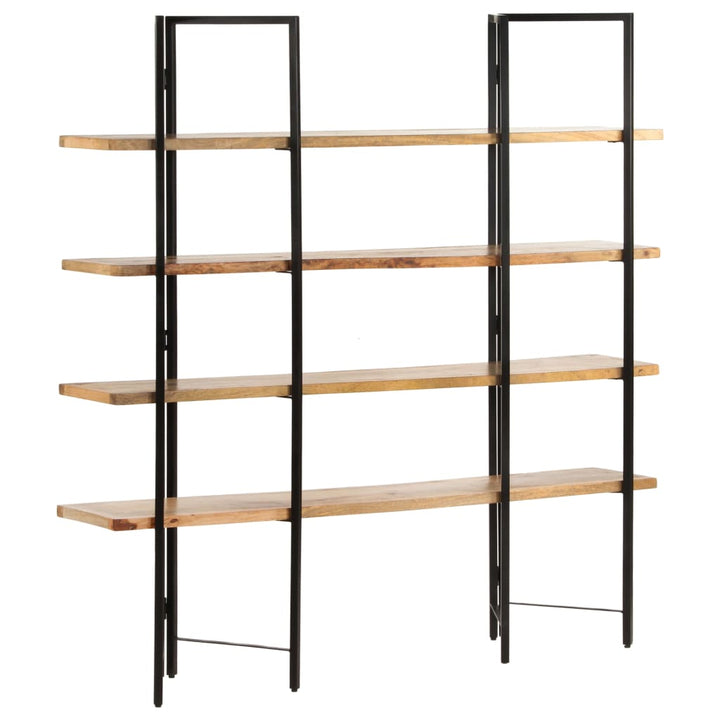 Bibliotecă Cu 4 Niveluri, 160X35X, Lemn Masiv De Mango