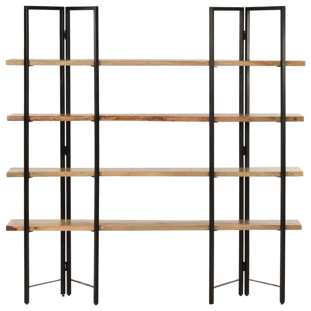 Bibliotecă Cu 4 Niveluri, 160X35X, Lemn Masiv De Mango
