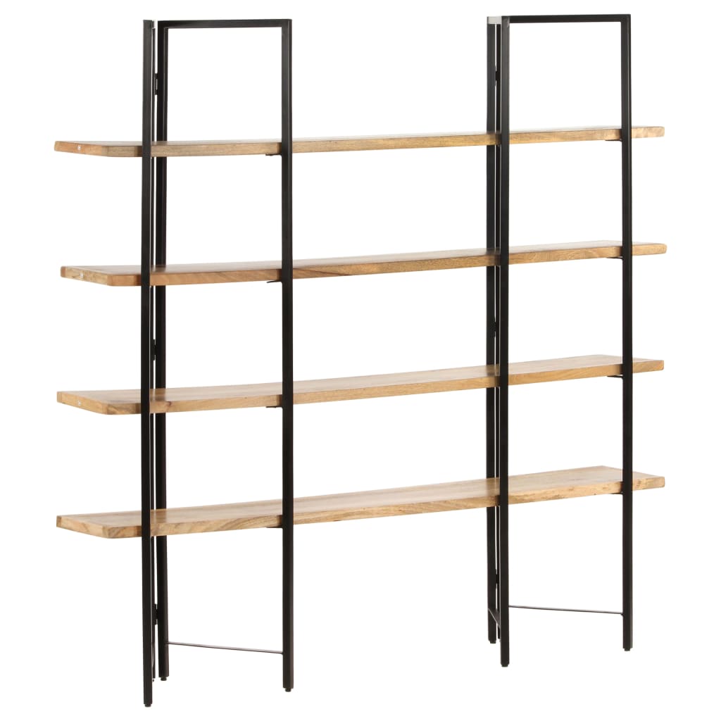 Bibliotecă Cu 4 Niveluri, 160X35X, Lemn Masiv De Mango