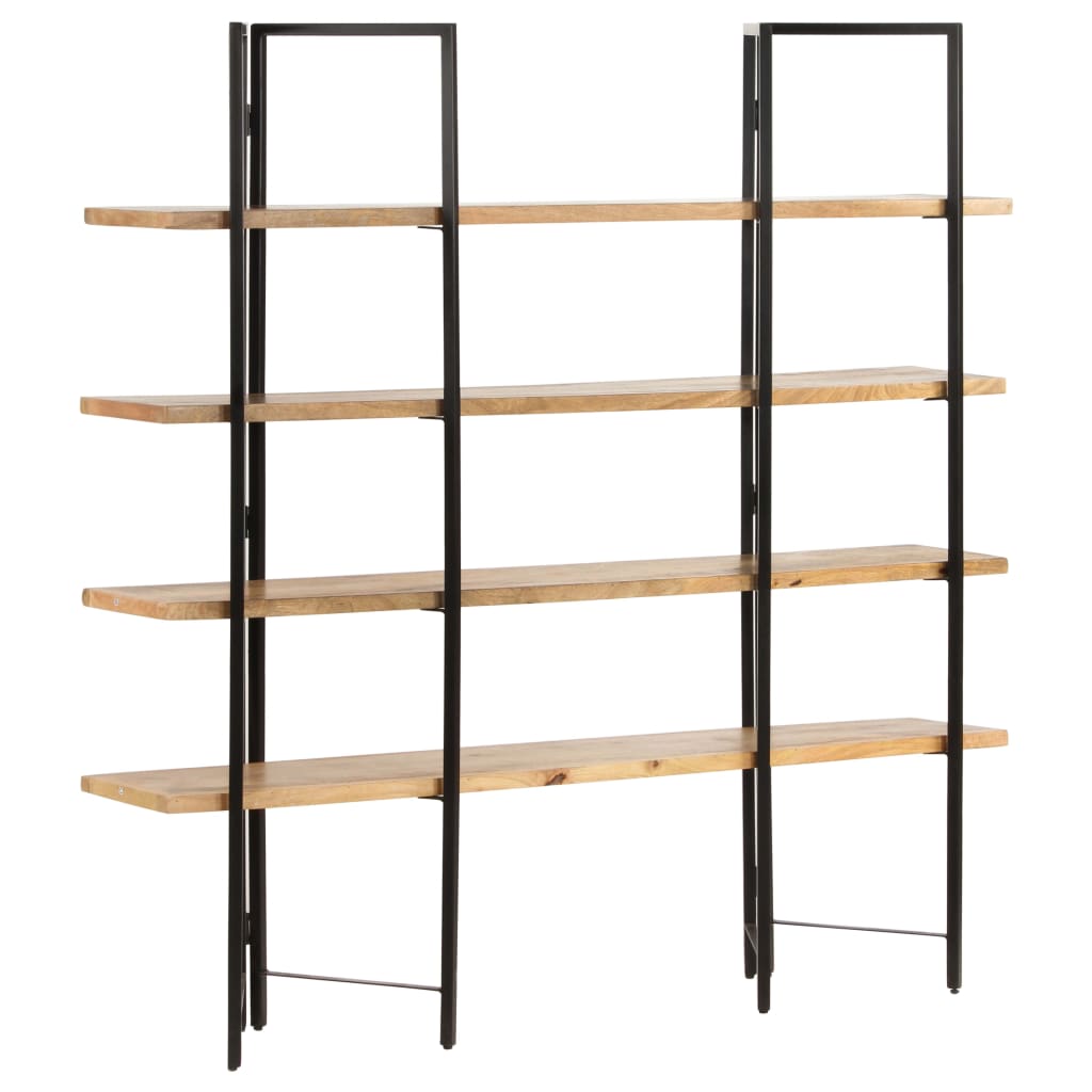 Bibliotecă Cu 4 Niveluri, 160X35X, Lemn Masiv De Mango