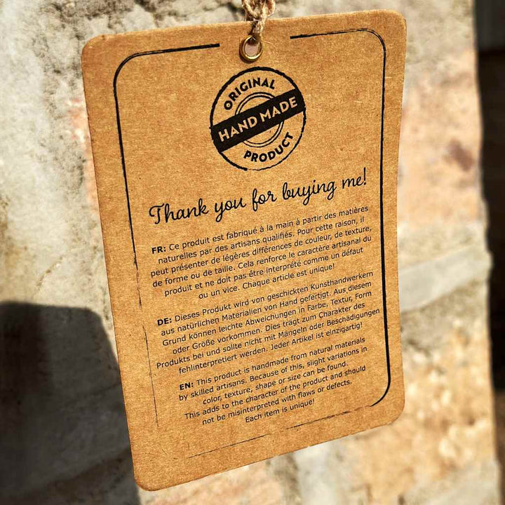 Bancă Turnbock Vintage Cu Mânere, Piele Naturală De Capră