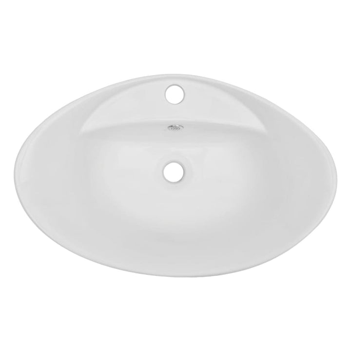 Set Mobilier De Baie Din Două Piese, Stejar, Ceramică