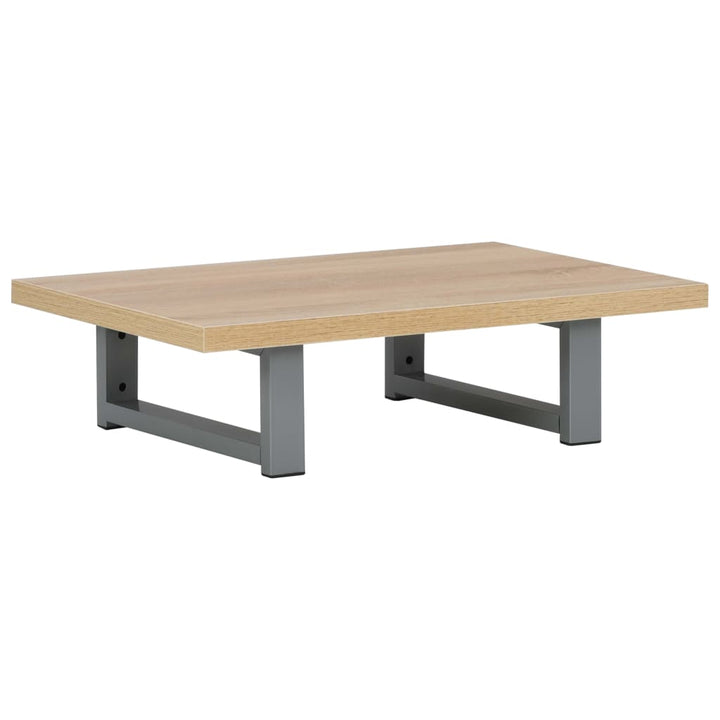 Set Mobilier De Baie Din Două Piese, Stejar, Ceramică