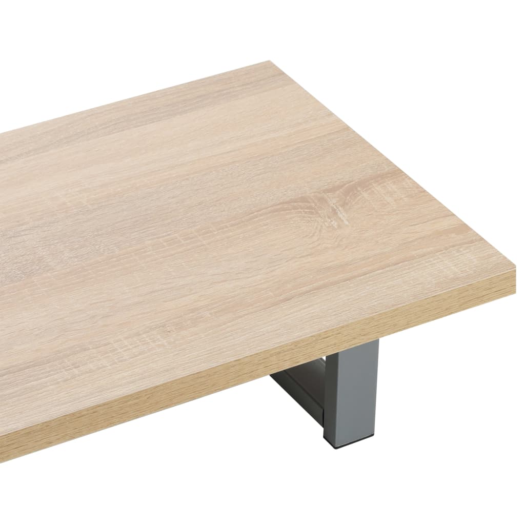 Set Mobilier De Baie Din Două Piese, Stejar, Ceramică