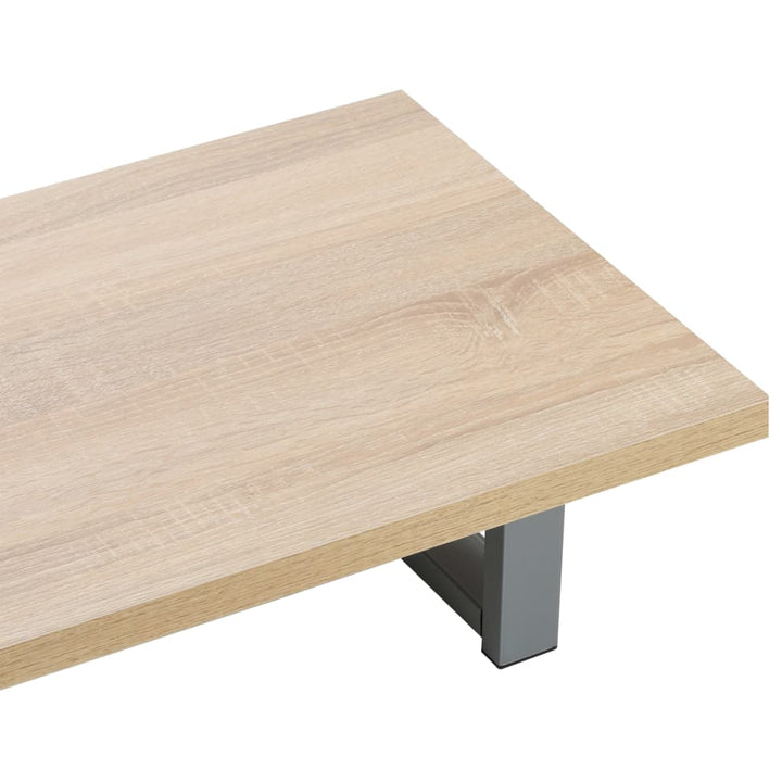 Set Mobilier De Baie Din Două Piese, Stejar, Ceramică
