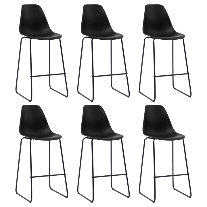 Scaune De Bar, 4 Buc., , Plastic
