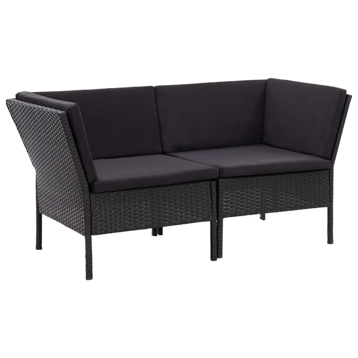 Set Mobilier De Grădină Cu Perne, 8 Piese, , Poliratan