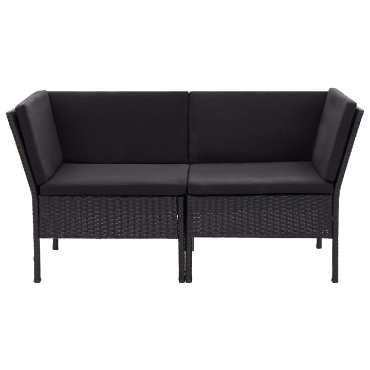 Set Mobilier De Grădină Cu Perne, 8 Piese, , Poliratan