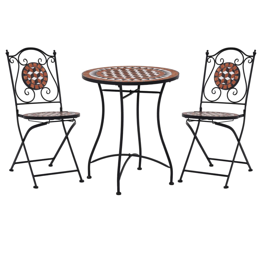 Set Bistro Mozaic, 3 Piese, /Gri, Placă Ceramică