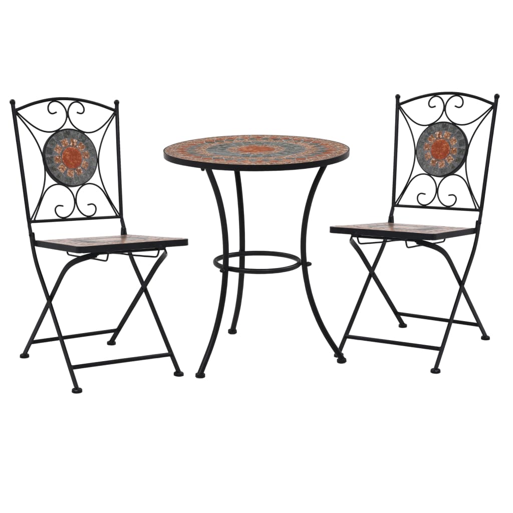 Set Bistro Mozaic, 3 Piese, /Gri, Placă Ceramică