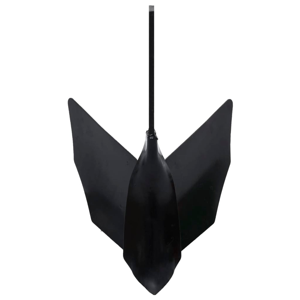 Accesoriu Plug Motocultor, Negru, Metal