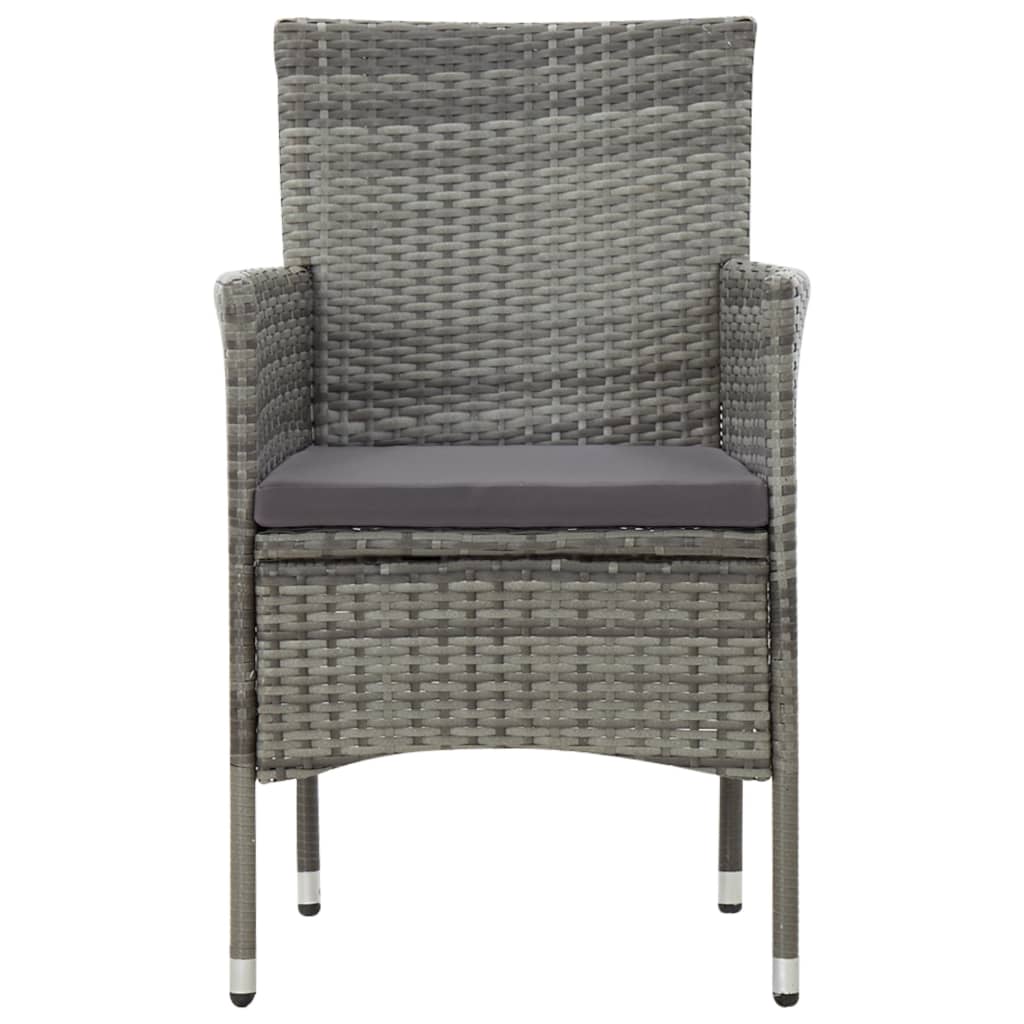 Set Mobilier De Grădină Cu Perne, 4 Piese, , Poliratan