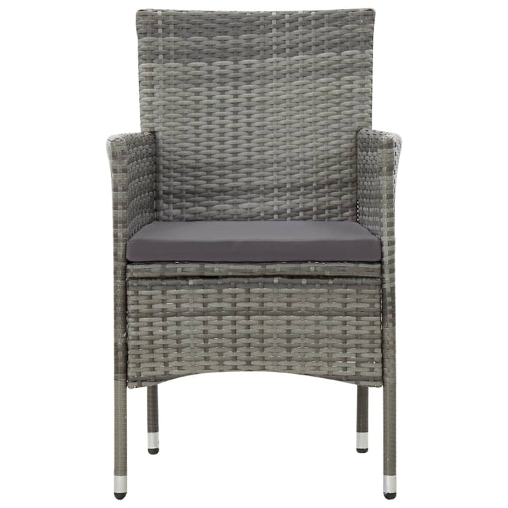 Set Mobilier De Grădină Cu Perne, 4 Piese, , Poliratan