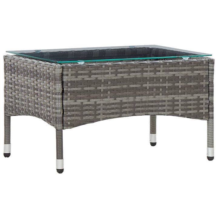 Set Mobilier De Grădină Cu Perne, 4 Piese, , Poliratan
