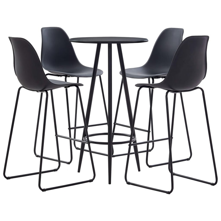 Set Mobilier De Bar, 3 Piese, , Plastic