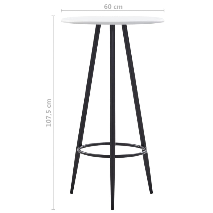 Set Mobilier De Bar, 5 Piese, , Plastic