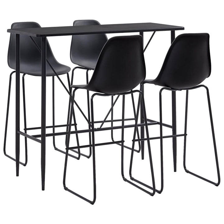 Set Mobilier De Bar, 5 Piese, , Plastic