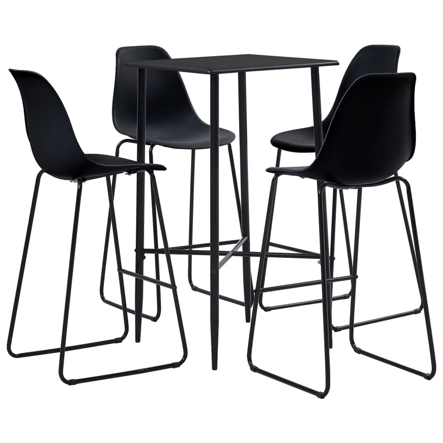 Set Mobilier De Bar, 5 Piese, , Plastic