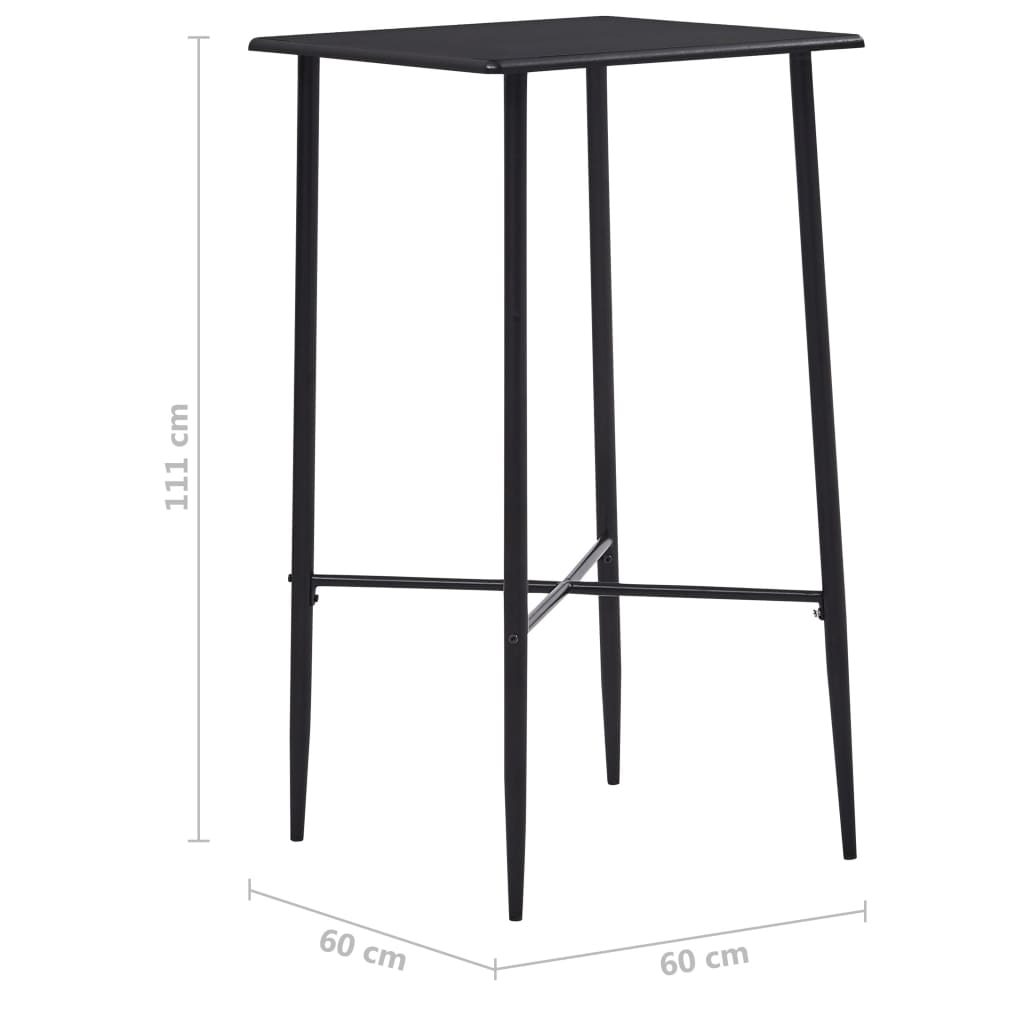 Set Mobilier De Bar, 5 Piese, , Plastic