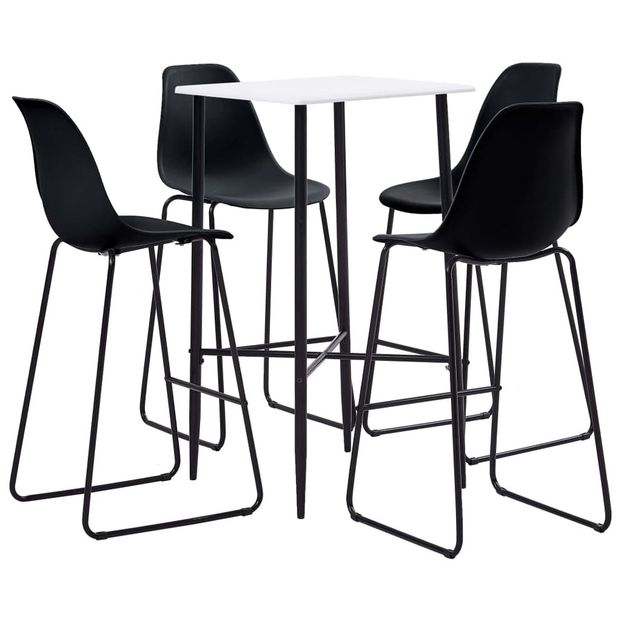Set Mobilier De Bar, 5 Piese, , Plastic